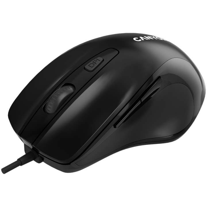 Мишка Canyon M-6, Black - CNE-CMS6