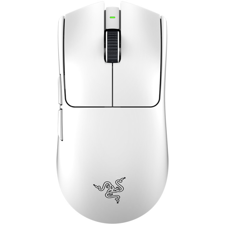 Геймърска безжична мишка Razer Viper V3 Pro, White, Gaming mouse, HyperSpeed Wireless, Focus Pro 35K Optical Sensor Gen-2, 35K DPI - RZ01-05120200-R3G1