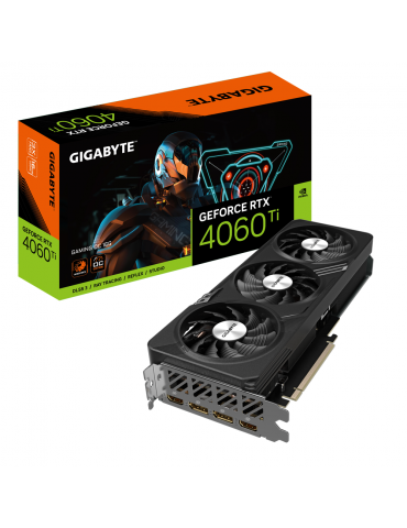 Видео карта Gigabyte GeForce RTX 4060 TI GAMING OC 16GB GDDR6 - GV-N406TGAMING OC-16GD