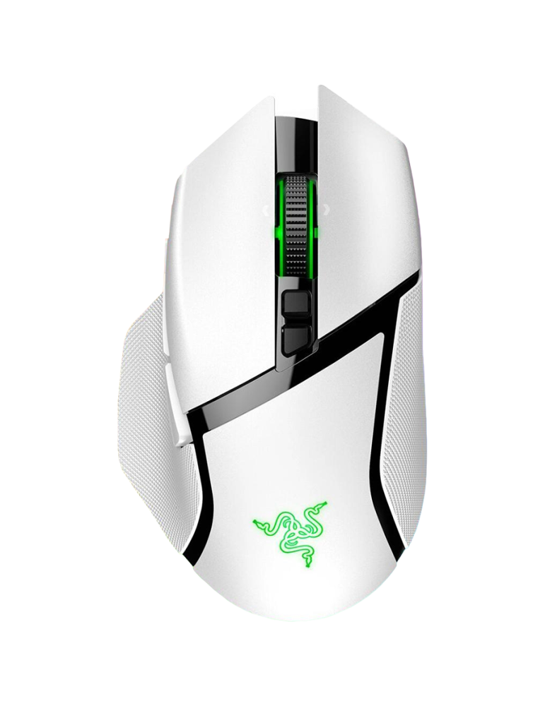 Геймърска безжична мишка Razer Basilisk V3 Pro White - RZ01-04620200-R3G1