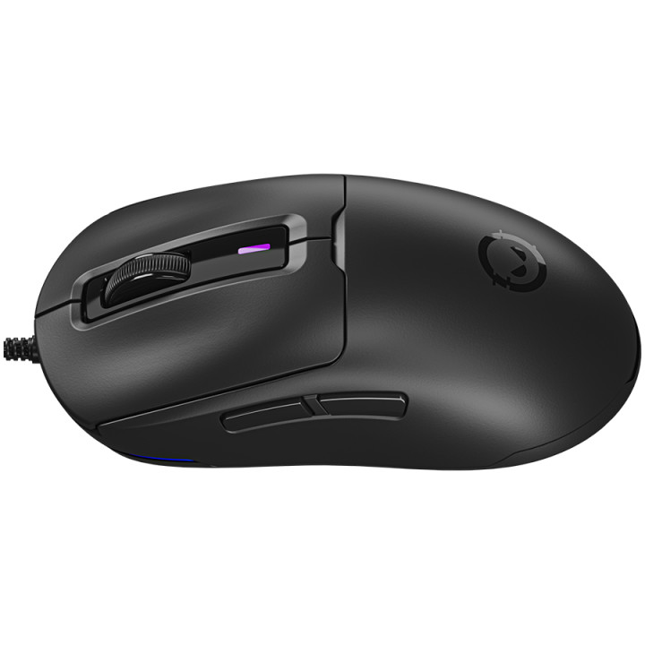Геймърска мишка Lorgar MSA10, Ultralight Wired Gaming Mouse Advanced, black - LRG-MSA10-BK
