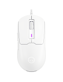 Геймърска мишка Lorgar MSA10, Ultralight Wired Gaming Mouse Advanced, white - LRG-MSA10-WH
