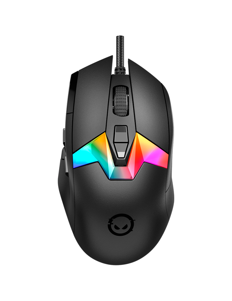 Геймърска мишка Lorgar MSP80, 8000 Hz Gaming Mouse Pro, Black - LRG-MSP80-BK