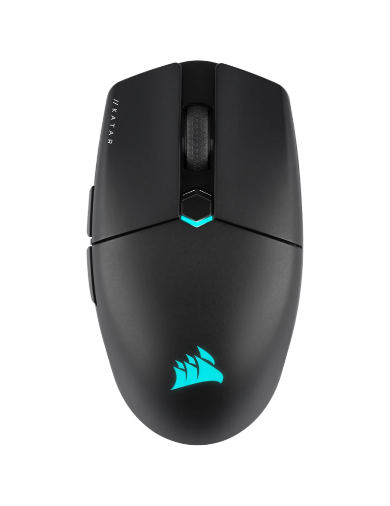 Геймърска безжична мишка Corsair KATAR Elite Wireless Gaming Mouse, Black, 26000 DPI, Optical - CH-931C111-EU