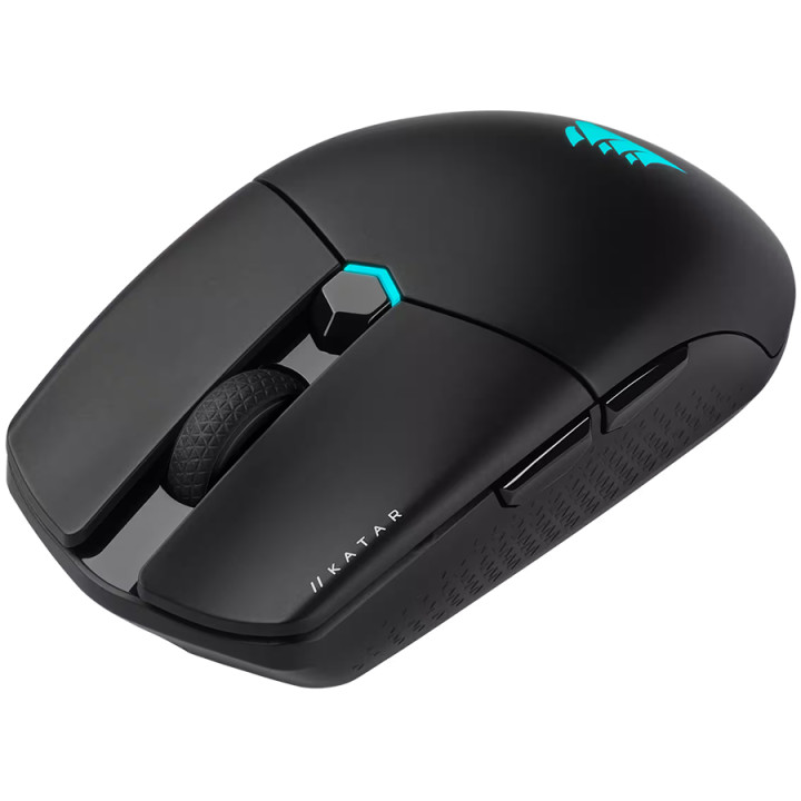 Геймърска безжична мишка Corsair KATAR Elite Wireless Gaming Mouse, Black, 26000 DPI, Optical - CH-931C111-EU