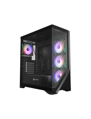 Геймърски компютър ION Artemis Black АRGB с процесор AMD Ryzen 5 7600X, видео карта RX 7600 8GB GDDR6, RAM 32GB(2x16GB) DDR5 5600MHz DDR5 и SSD диск 1TB Nvme + ПОДАРЪК Охладител за процесор