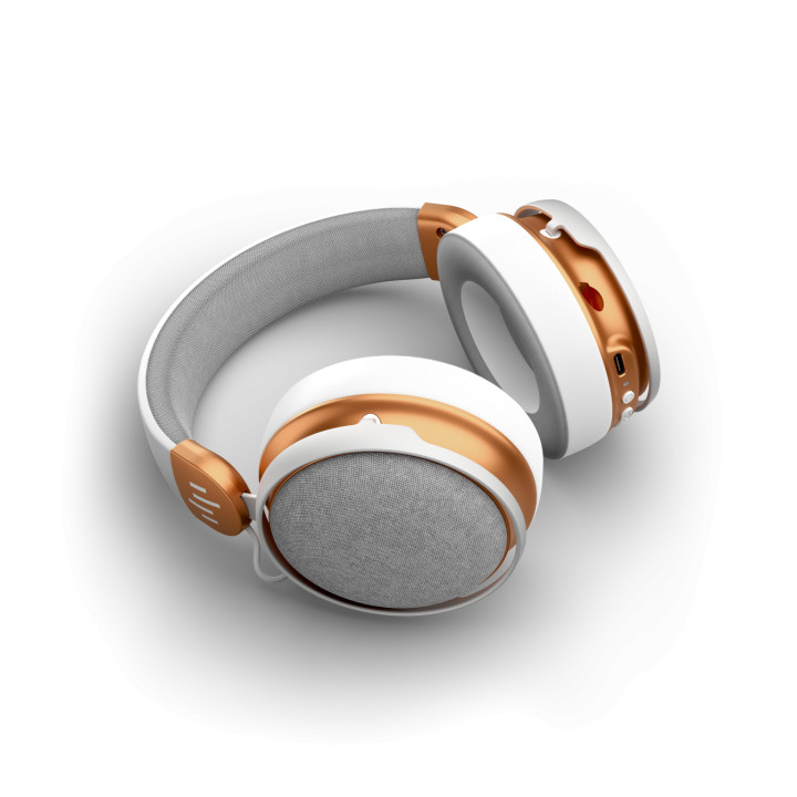 Безжични геймърски слушалки Dark Project Sono Wireless, White/Gold - DPP_SONO_WLESS_WHITE