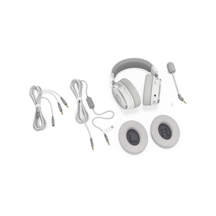 Геймърски слушалки ENDORFY Viro, Onyx White - EY1A004