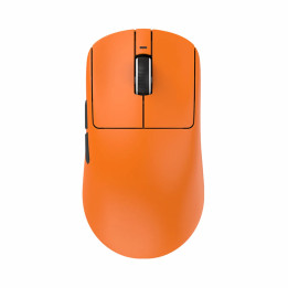 Професионална геймърска мишка VXE Dragonfly R1 Pro Max 1K (4K compatible), Kailh White Blade Switches, Orange - VXE-R1-PRO-MAX-OR