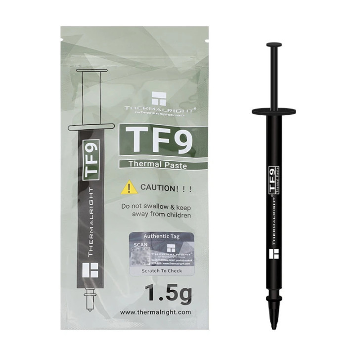 Термопаста Thermalright TF9 1.5g - 14 W/mK - TF9-1.5G