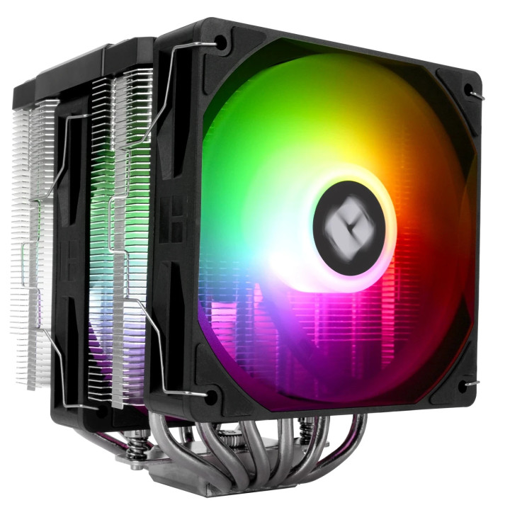 Охладител за процесорThermalright Peerless Assassin 120 Digital A-RGB Black - Dual-Tower - LGA1851/AM5 - PEERLESS-ASSASSIN-120-DIGITAL-BK