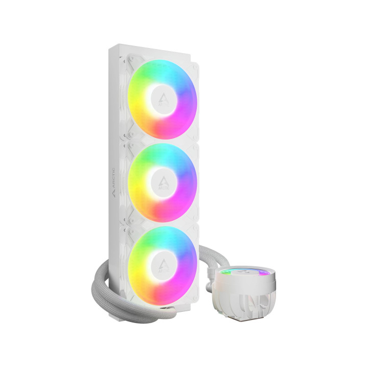 Водно охлаждане за процесор Arctic Liquid Freezer III Pro 360 A-RGB White - ACFRE00188A