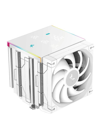 Охладител за процесор DeepCool AK620 DIGITAL PRO WH - Dual-Tower - LGA1851/AM5 - R-AK620-WHAPMN-G