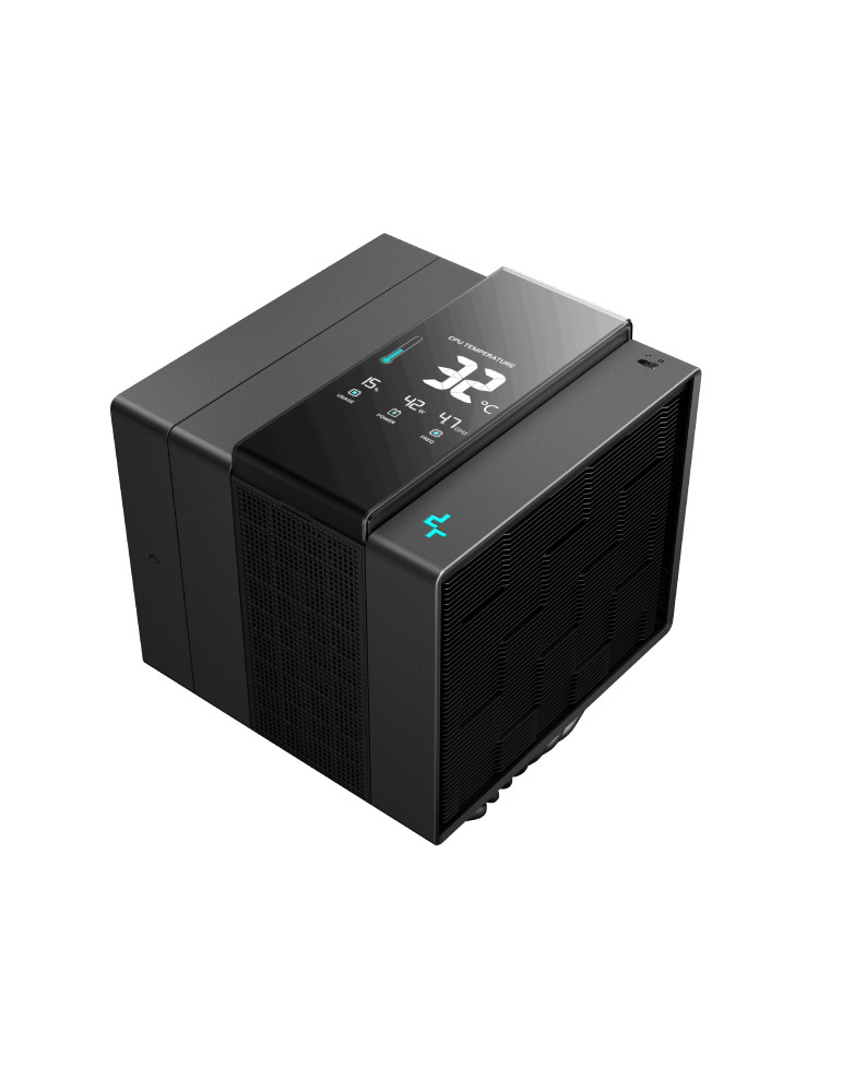 Охладител за процесор DeepCool ASSASSIN IV VC VISION - Vapor Chamber, Dual-Tower - R-ASN4-BKNVMD-G