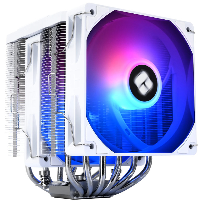 Охладител за процесорThermalright  Peerless Assassin 120 Digital A-RGB White - Dual-Tower - LGA1851/AM5 - PEERLESS-ASSASSIN-120-DIGITAL-WH