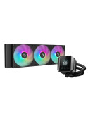 Водно охлаждане за процесор DeepCool MYSTIQUE 360 ARGB - LCD Screen - R-LX750-BKADSNC-G-1