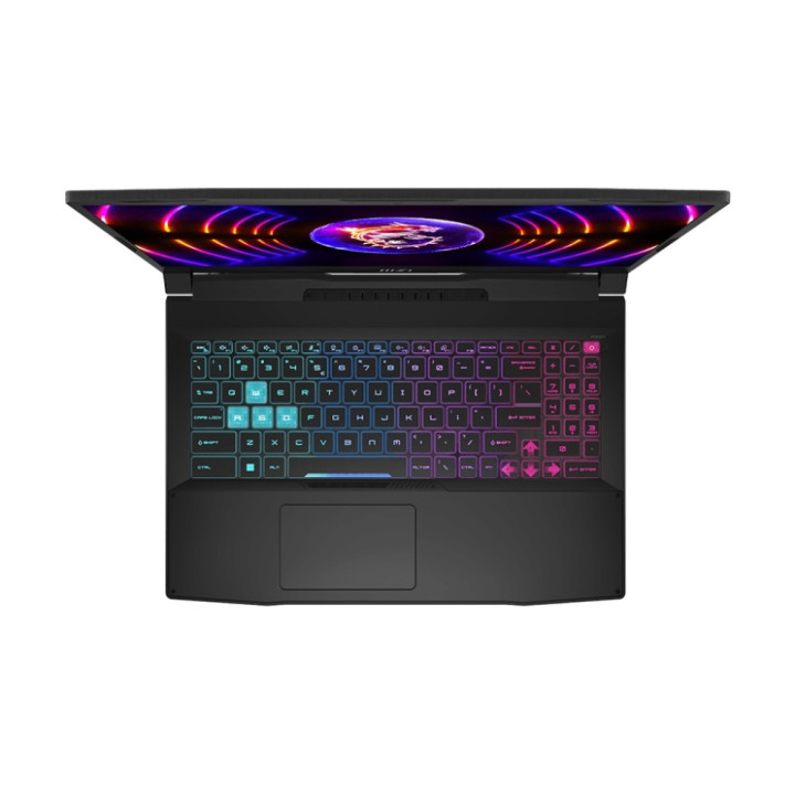 Лаптоп MSI Katana 15 B13VFK, Intel Core i7-13620H, 15.6" QHD (2560x1440), 165Hz, IPS, 16GB RAM, 512GB SSD, GeForce RTX 4060 8GB GDDR6 233 AI TOPS, WiFi 6E, BT5.3, 4-Zone RGB Kbd, NO OS - 9S7-158571-2296
