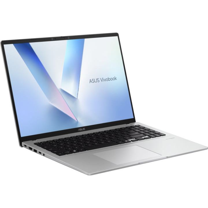 Лаптоп Asus Vivobook X1607QA-MB004W, Snapdragon X X1-26-100, 16.0 WUXGA(WU) 1920X1200 16:10 300nits Anti-Glare, 16GB LPDDR5X RAM, 1TB SSD, Qualcomm Adreno GPU, Win 11, Cool Silver - 90NB15Z2-M00750