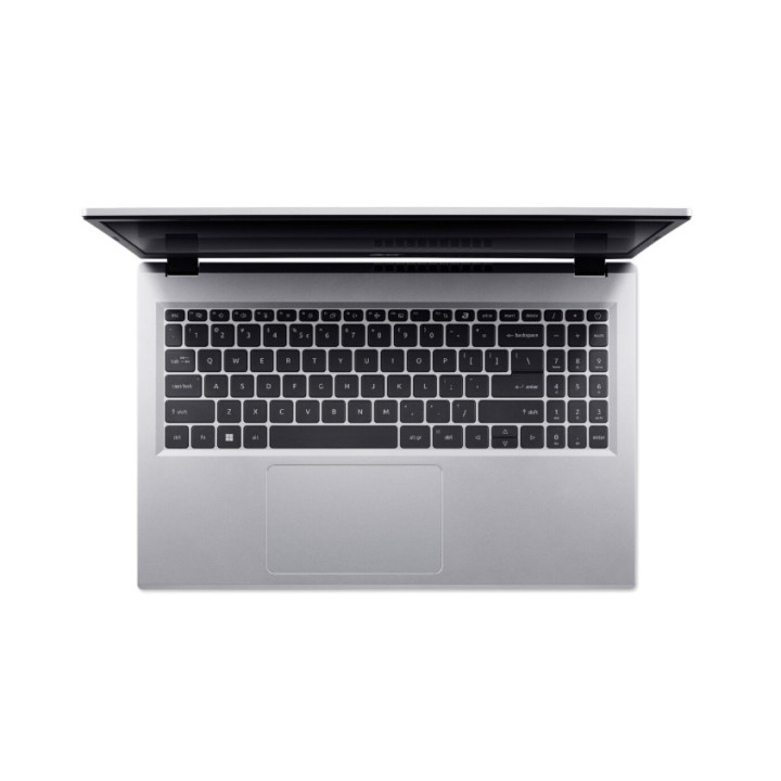 Лаптоп Acer Extensa EX215-57-57TE, Intel Core i5-13420H, 15.6" FHD IPS, 16GB RAM, 512GB SSD, Intel UHD Graphics, TPM 2.0, Wi-Fi 6 AX, BT 5.2, Energy star, No OS, Silver - NX.EJBEX.001