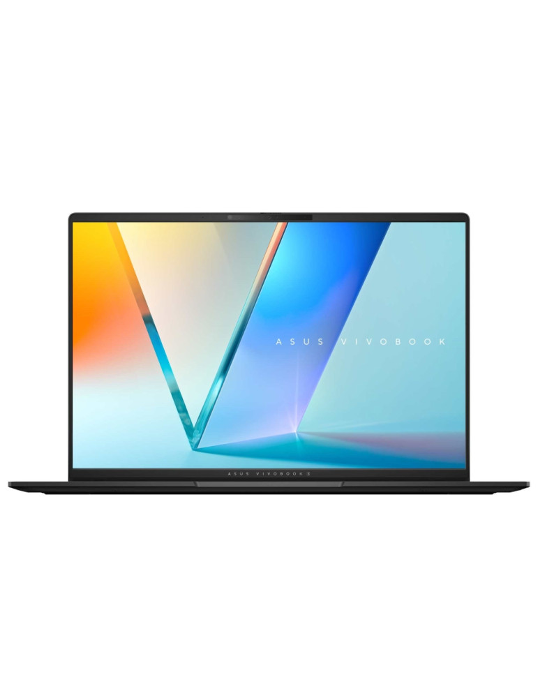 Лаптоп Asus Vivobook S M5606WA-MX077X, AMD Ryzen AI 9 HX 370, 16" OLED (3200x2000 ) 16:10, 32GB LPDDR5X RAM, 1TB SSD, Backlit Chiclet Keyboard 1-Zone RGB, Win 11 Pro, Neutral Black, AI PC  Backpack - 90NB14B2-M006R0