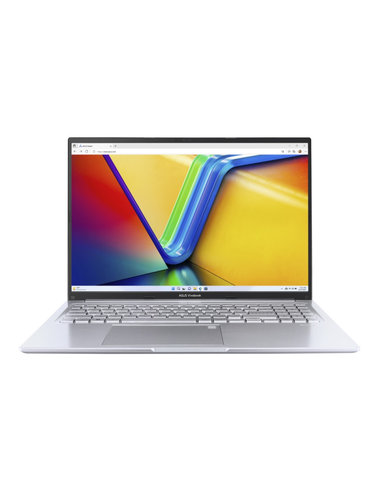 Лаптоп Asus Vivobook X1605VA-MB1531, Intel Core i5-1334U, 16" WUXGA(WU) 1920x1200 16:10 300nits Anti-Glare, 16GB RAM, 512GB SSD, Backlit Chiclet Keyboard with Num-key No OS, Cool Silver - 90NB10N2-M020F0