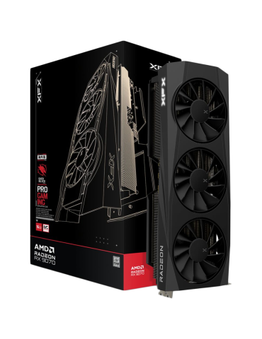 Видео карта XFX Quicksilver AMD Radeon RX 9070 OC Gaming Edition with 16GB GDDR6 - RX-97QICKBB9