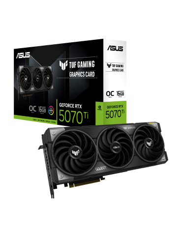 Видео карта Asus TUF Gaming RTX 5070 TI OC 16GB GDDR7 - TUF-RTX5070TI-O16G-GAMING