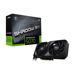 Видео карта MSI GeForce RTX 5070 12G SHADOW 2X OC, 192bit - 912-V532-005