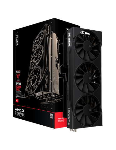 Видео карта XFX Swift AMD Radeon RX 9070 OC Triple Fan Gaming Edition with 16GB GDDR6, 256bit - RX-97SWFB3B9