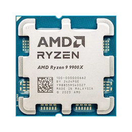 Процесор AMD Ryzen 9 9900X 12-Core 4.4GHz AM5, без охладител и без оригинална опаковка - 100-000000662