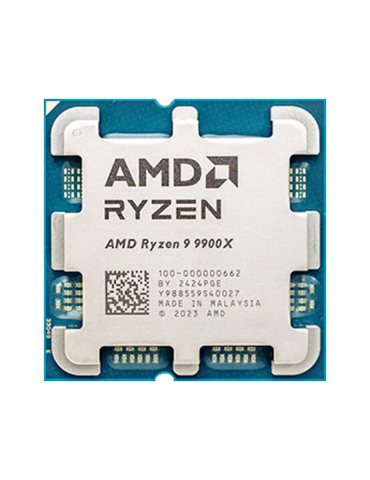 Процесор AMD Ryzen 9 9900X 12-Core 4.4GHz AM5, без охладител и без оригинална опаковка - 100-000000662