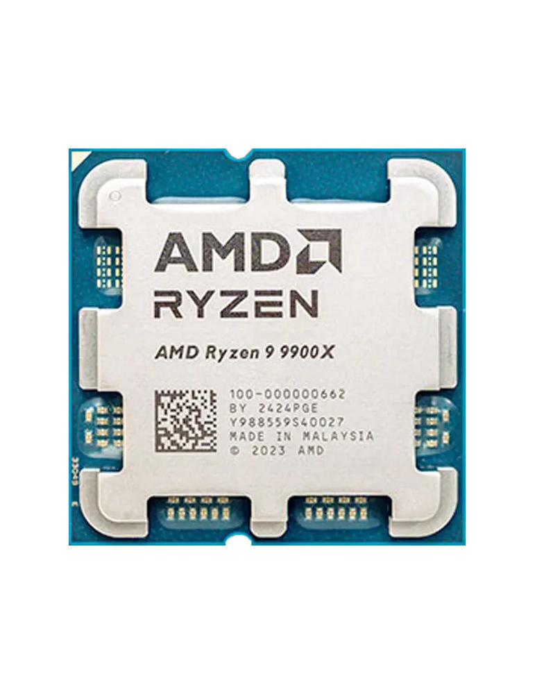 Процесор AMD Ryzen 9 9900X 12-Core 4.4GHz AM5, без охладител и без оригинална опаковка - 100-000000662