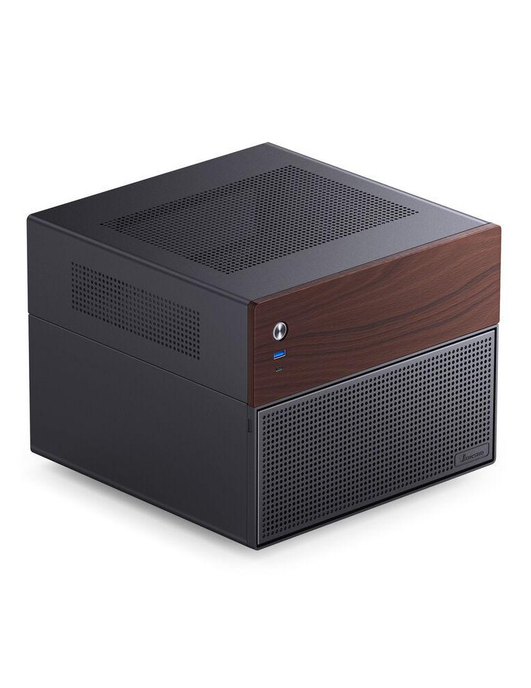 Кутия за компютър Jonsbo N4 NAS, m-ATX, Black - GEJB-149