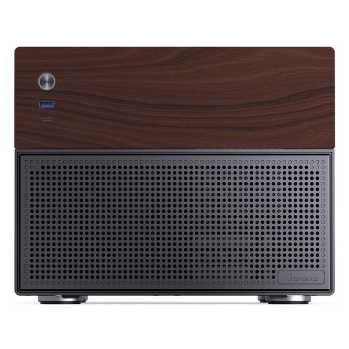 Кутия за компютър Jonsbo N4 NAS, m-ATX, Black - GEJB-149