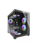 Кутия за компютър Darkflash C285P Black, ATX - C285P-BLACK