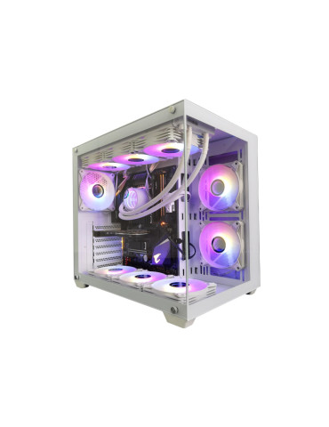 Кутия за компютър Darkflash C285P White, ATX - C285P-WHITE
