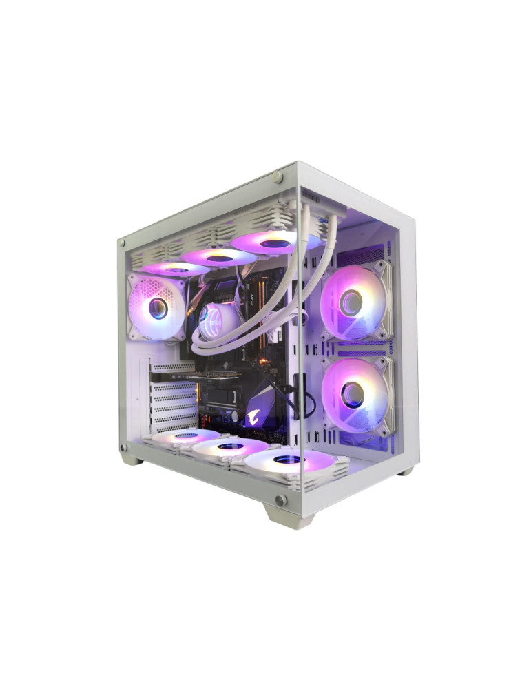 Кутия за компютър Darkflash C285P White, ATX - C285P-WHITE