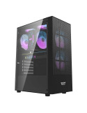 Кутия за компютър Darkflash A290 Black, ATX, с включени 3бр RGB вентилатора - A290-BK