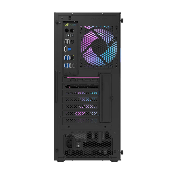 Кутия за компютър Darkflash DK352 Black , ATX, с включени 4бр вентилатора - DK352-BK