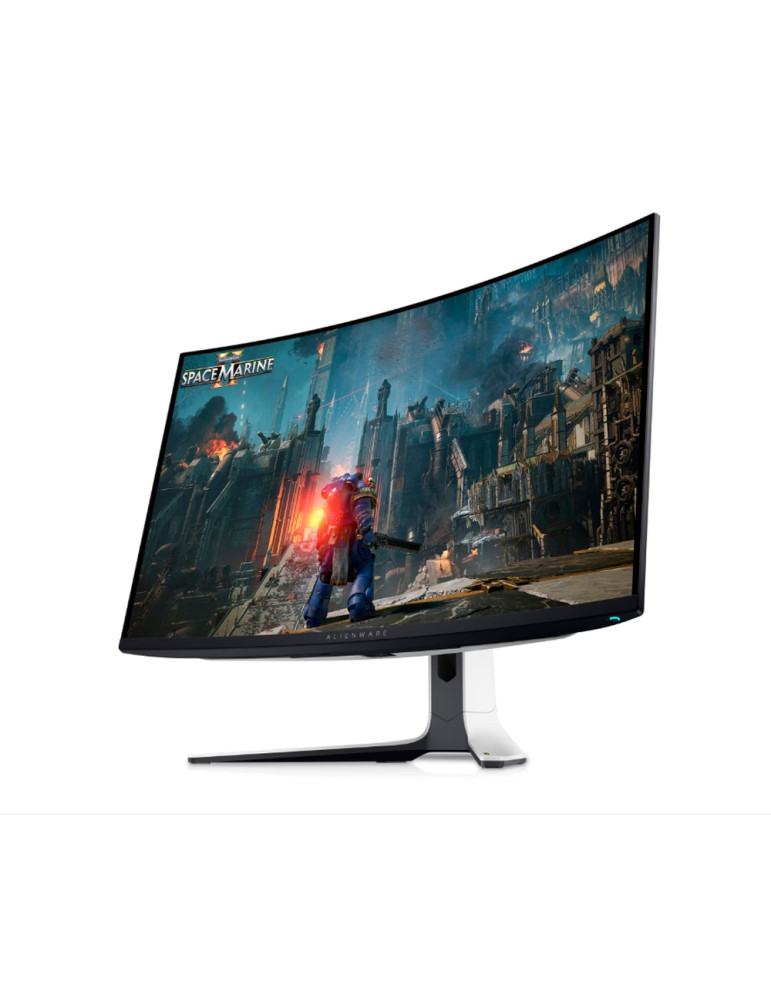 Монитор Dell Alienware AW3225QF, 31.6" QD-OLED Anti-reflection, IPS, 0.03ms, 1000 cd/m2, 4K UHD (3840 x 2160), 240Hz, HDR, NVIDIA G-SYNC HDMI, DP, USB 3.2, Height Adjustable, Black