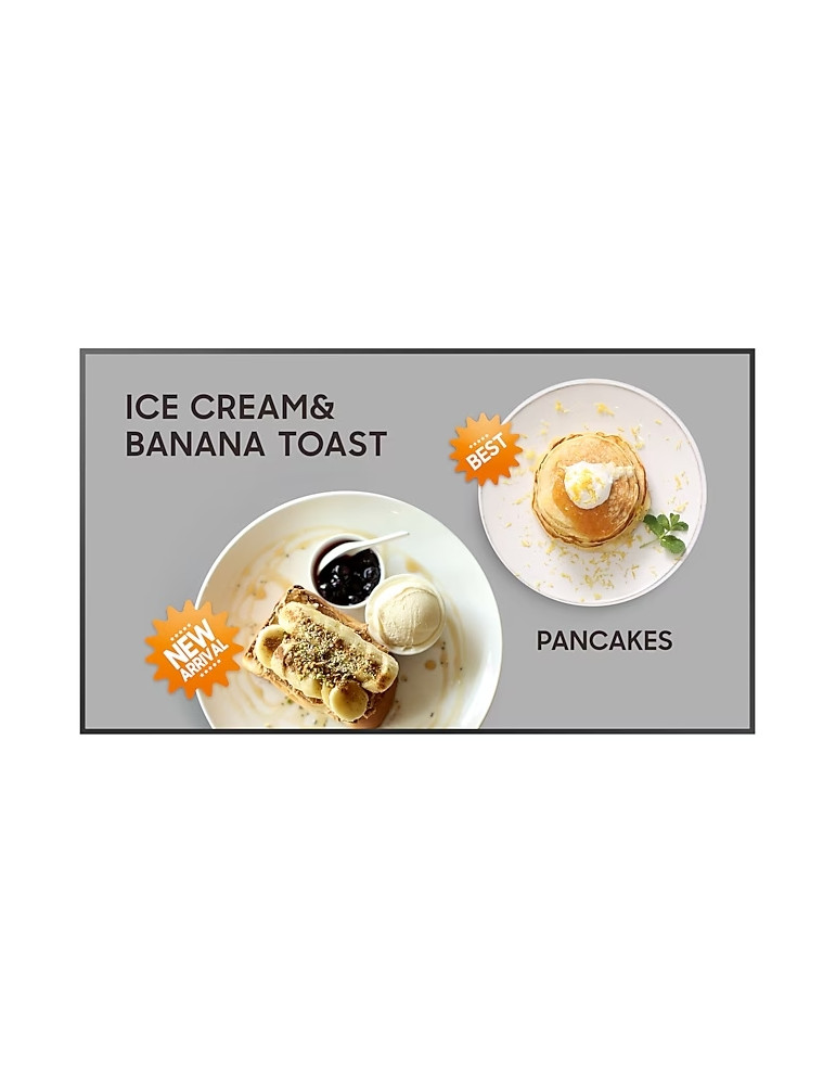 Широкоформатен дисплей Samsung LFD QM32C, 32" 24/7 400nit 1920x1080 Tizen 4.0 Black - LH32QMCEPGCXEN