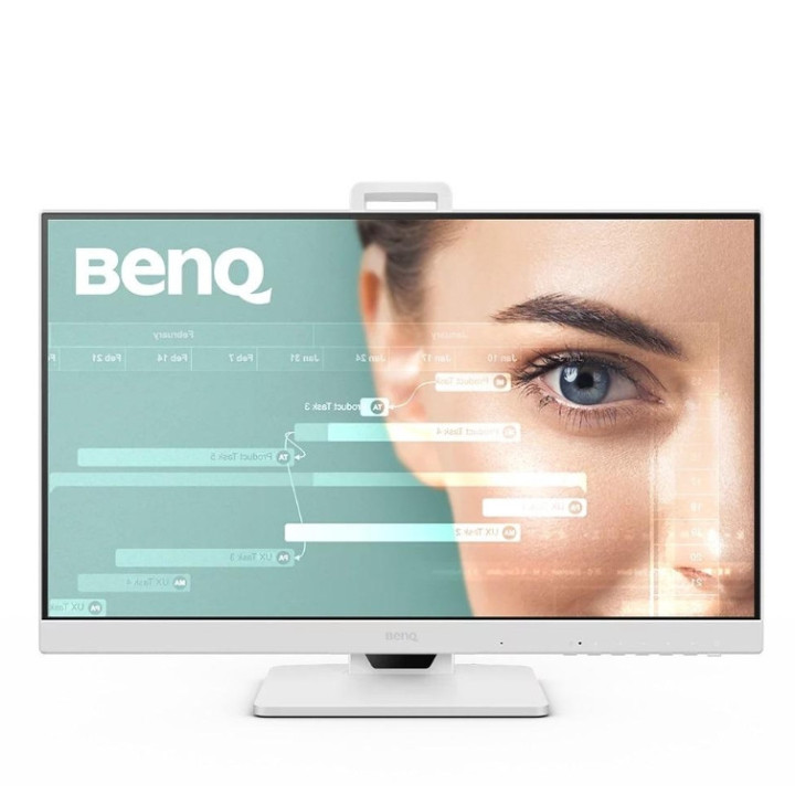 Монитор BenQ GW2486TC 24" IPS, FHD, 100Hz, 1920x1080, USB-C 65W, DP1.2x1, HDMI1.4x1, DP out, Speaker 2Wx2, Height Adjustable Stand, coding mode - 9H.LMLLB.QBE