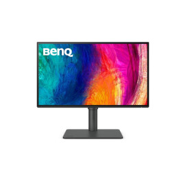 Монитор BenQ PD2506Q 25" IPS, 2560x1440 WQHD, 95% P3, DisplayHDR 400, Uniformity, KVM, MST Daisy Chain, USB-C 65W Power Delivery, HDMI, DP, HAS, eye-care, Factory Calibration, Calman Certification, USB Hub - 9H.LLDLB.QBE