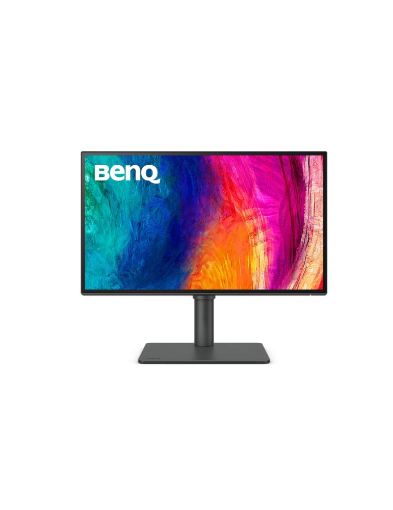 Монитор BenQ PD2506Q 25" IPS, 2560x1440 WQHD, 95% P3, DisplayHDR 400, Uniformity, KVM, MST Daisy Chain, USB-C 65W Power Delivery, HDMI, DP, HAS, eye-care, Factory Calibration, Calman Certification, USB Hub - 9H.LLDLB.QBE