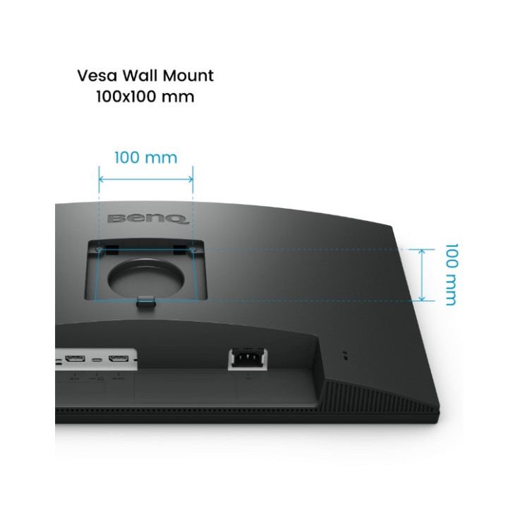 Монитор BenQ PD2506Q 25" IPS, 2560x1440 WQHD, 95% P3, DisplayHDR 400, Uniformity, KVM, MST Daisy Chain, USB-C 65W Power Delivery, HDMI, DP, HAS, eye-care, Factory Calibration, Calman Certification, USB Hub - 9H.LLDLB.QBE