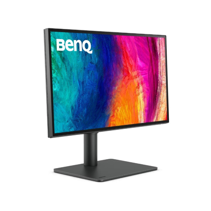 Монитор BenQ PD2506Q 25" IPS, 2560x1440 WQHD, 95% P3, DisplayHDR 400, Uniformity, KVM, MST Daisy Chain, USB-C 65W Power Delivery, HDMI, DP, HAS, eye-care, Factory Calibration, Calman Certification, USB Hub - 9H.LLDLB.QBE