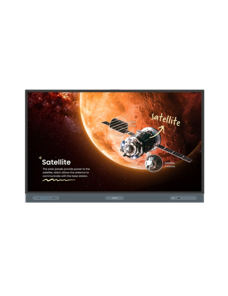 Интерактивен дисплей BenQ Board Pro RP6504, Android 13, 8GB, 128GB, 20Wx2 speaker subwoofer 16Wx1, AG, LBL(HW), FF, EyeSafe 2.0, Touchscreen, Pens, Remote control, USB-C, RJ45 x2, OPS slot - 9H.F97TC.DE3