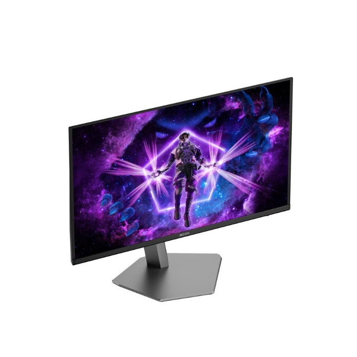 Монитор AOC AG326UD, 31.5" QD-OLED, 3840x2160, 165Hz, 0.03GtG, 1000cd m/2, 1.5M:1, 80M:1 DCR, Adaptive Sync, FlickerFree, Low Blue Light, 8Wx2, Height Adjust, 2xHDMI, DP, USB hub