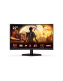 Монитор AOC C27G42E, 27" Curved 1500R, VA, WLED, 1920x1080, 180Hz, 1ms GtG, 0.5ms MPRT, 300cd m/2, 3000:1, 80M:1 DCR, Adaptive Sync, FlickerFree, Low Blue Light, 2Wx2, 2xHDMI, DP