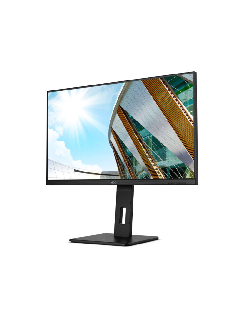 Монитор AOC U32P2, 31.5" VA WLED, 3840x2160, 60Hz, 4ms GtG, 350cd m/2, 3000:1, 50M:1 DCR, Adaptive Sync, FlickerFree, Low Blue Light, 3Wx2, Height Adjust, 2xHDMI, DP, USB hub